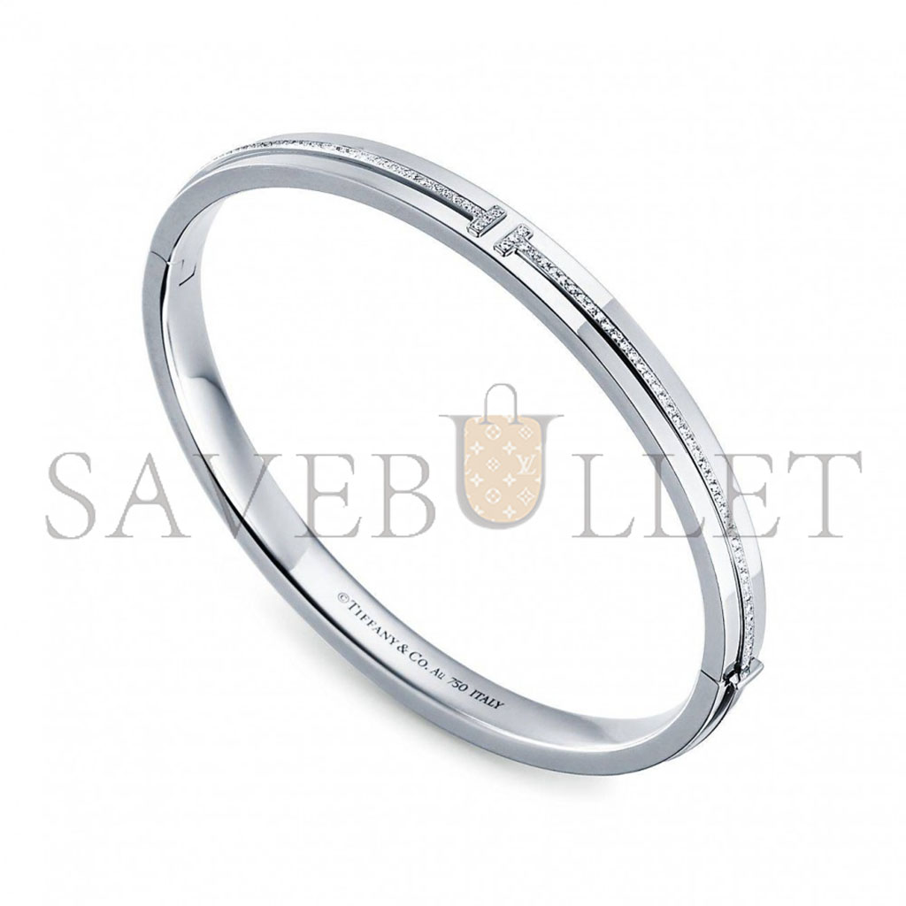 TIFFANY T DIAMOND HINGED BANGLE 60423814
